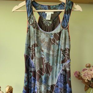 DIESEL printed drop-waist dress